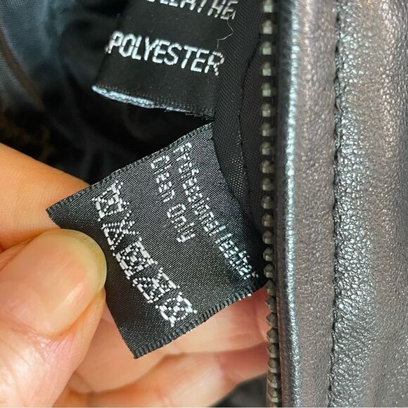 TIBCA  LEATHER JACKET - Picture 8 of 10